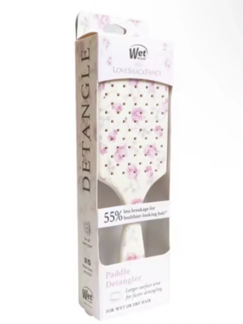 LoveShackFancy x Wet Floral Paddle Detangler